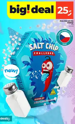 Dealz Chipsy Stony chips Salt Chip Challenge 8g Dealz oferta