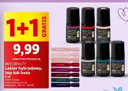 Lidl MISS BEAUTY Lakier hybrydowy, top lub baza oferta