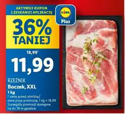 Lidl RZEŹNIK Boczek, XXL oferta