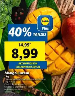 Lidl Mango, luzem oferta
