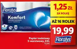 Lidl Floralys Komfort Papier toaletowy 3-warstwowy, XXL oferta