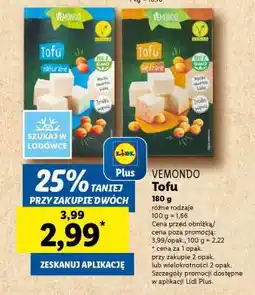 Lidl VEMONDO Tofu oferta