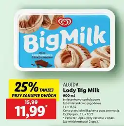 Lidl Lody Big Milk oferta