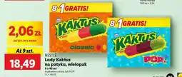 Lidl Lody Kaktus na patyku, wielopak oferta