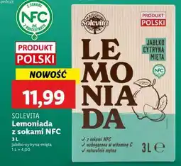 Lidl SOLEVITA Lemoniada z sokami NFC oferta