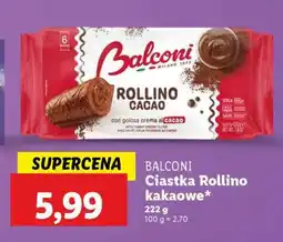 Lidl Balconi Ciastka Rollino kakaowe oferta