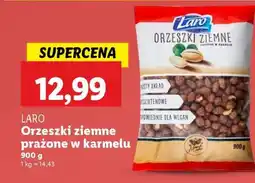 Lidl LARO Orzeszki ziemne prażone w karmelu oferta