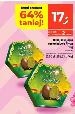 Dealz Dubajskie jajka czekoladowe Alyan 120g oferta