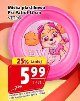 Prim Market Miska plastikowa Psi Patrol oferta