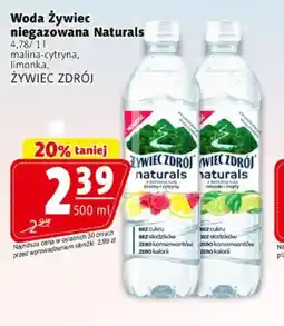 Prim Market Woda Zywiec niegazowana Naturals oferta