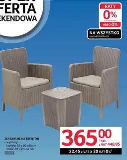 Selgros Zestaw mebli oferta