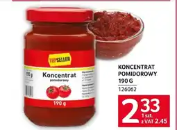 Selgros Koncentrat pomidorowy TOPSELLER oferta