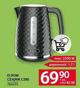 Selgros Czajnik elektryczny Eldom oferta