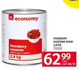 Selgros Pomidory suszone Economy oferta