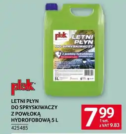 Selgros Płyn do spryskiwaczy Plak oferta