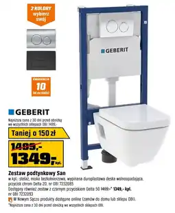 OBI Zestaw podtynkowy Geberit oferta