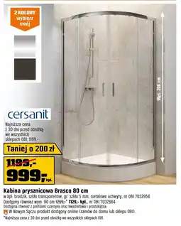 OBI Kabina prysznicowa Cersanit oferta