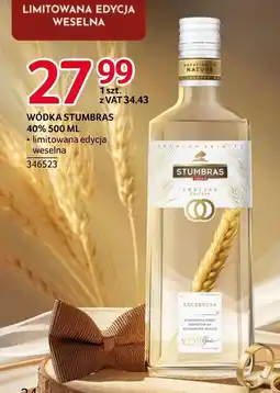 Selgros Wódka Stumbras oferta