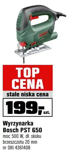 OBI Wyrzynarka Bosch oferta