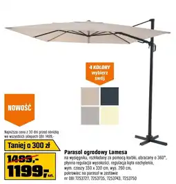 OBI Parasol ogrodowy oferta