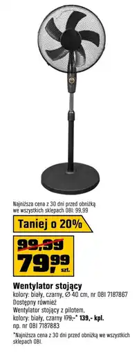 OBI Wentylator oferta
