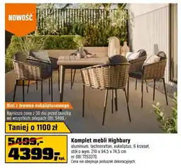 OBI Zestaw mebli ogrodowych oferta