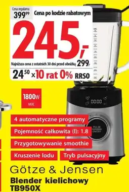 Media Expert Blender kielichowy Götze & Jensen oferta