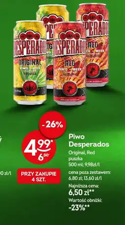 Żabka Piwo Desperados oferta