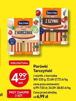Żabka Parówki Tarczyński oferta