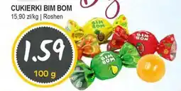 Słoneczko Cukierki bim bom roshen oferta