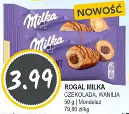 Słoneczko Rogal milka czekolada, wanilia mondelez oferta