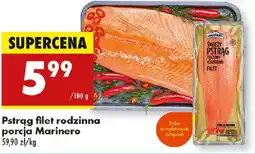 Biedronka Pstrąg filet rodzinna porcja Marinero oferta
