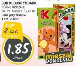 Słoneczko Sok kubuś/tymbark Maspex oferta