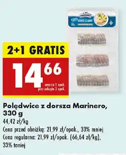 Biedronka Polędwice z dorsza Marinero oferta