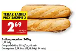 Biedronka Bułka paryska oferta