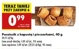Biedronka Pasztecik z kapustą i pieczarkami oferta