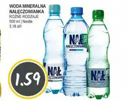 Słoneczko Woda mineralna nałęczowianka nestle oferta