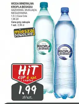 Słoneczko Woda mineralna kropla beskidu coca cola oferta