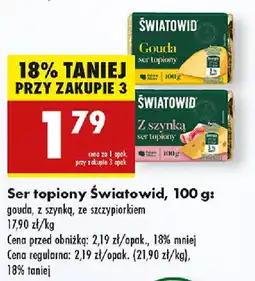 Biedronka Ser topiony Światowid oferta
