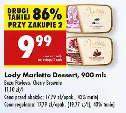 Biedronka Lody Marletto Dessert oferta