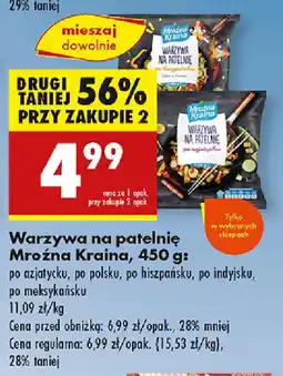 Biedronka Warzywa na patelnię Mroźna Kraina oferta