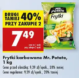 Biedronka Frytki karbowane Mr. Potato oferta