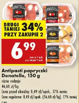 Biedronka Antipasti papryczki Donatello oferta
