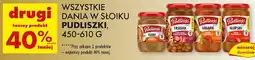 Biedronka Wszystkie dania w słoiku Pudliszki oferta
