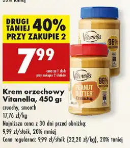 Biedronka Krem orzechowy Vitanella oferta