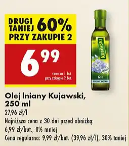 Biedronka Olej Iniany Kujawski oferta