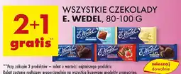 Biedronka Wszystkie czekolady E. Wedel oferta