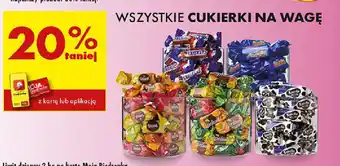 Biedronka Wszystkie cukierki na wagę oferta