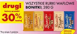 Biedronka Wszystkie rurki waflowe Bonitki oferta