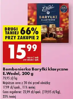 Biedronka Bombonierka Baryłki klasyczne E.Wedel oferta